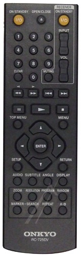 Ir-remote Control - Rc725dv Remote Control
